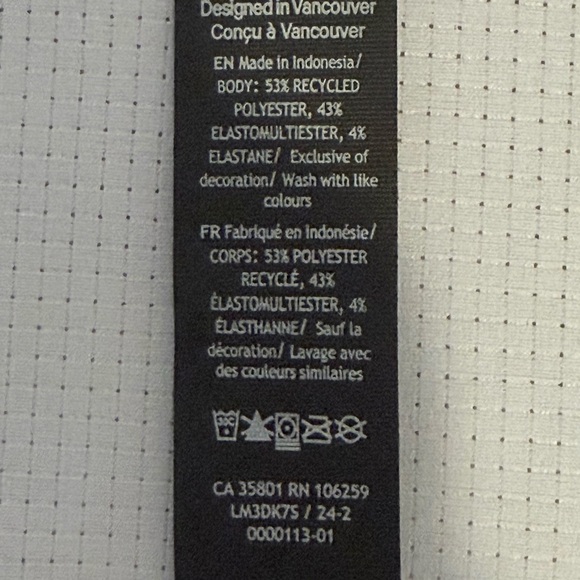 lululemon Airing Easy SS Button Down Shirt XL Light Gray - Picture 8 of 12